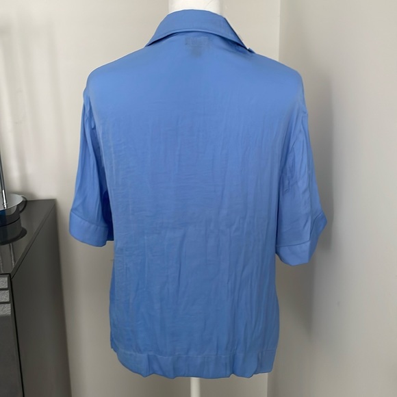 GAP satin pajama top- can be worn as blouse. - Picture 2 of 5